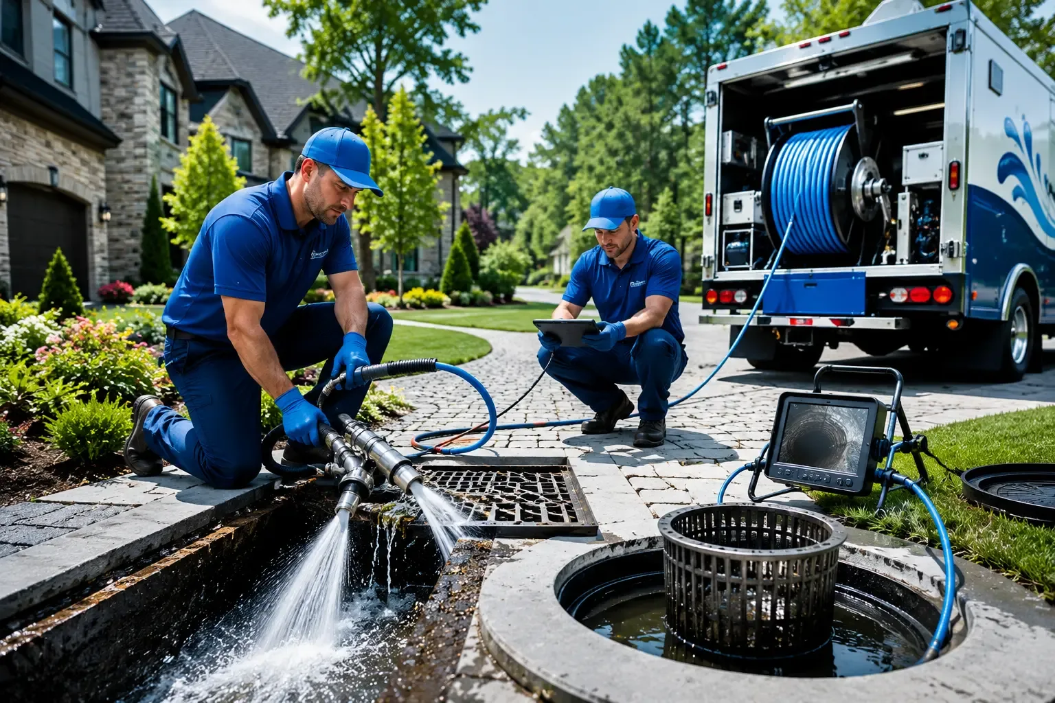 Local outdoor drain cleaning professionals in Sobieski, WI